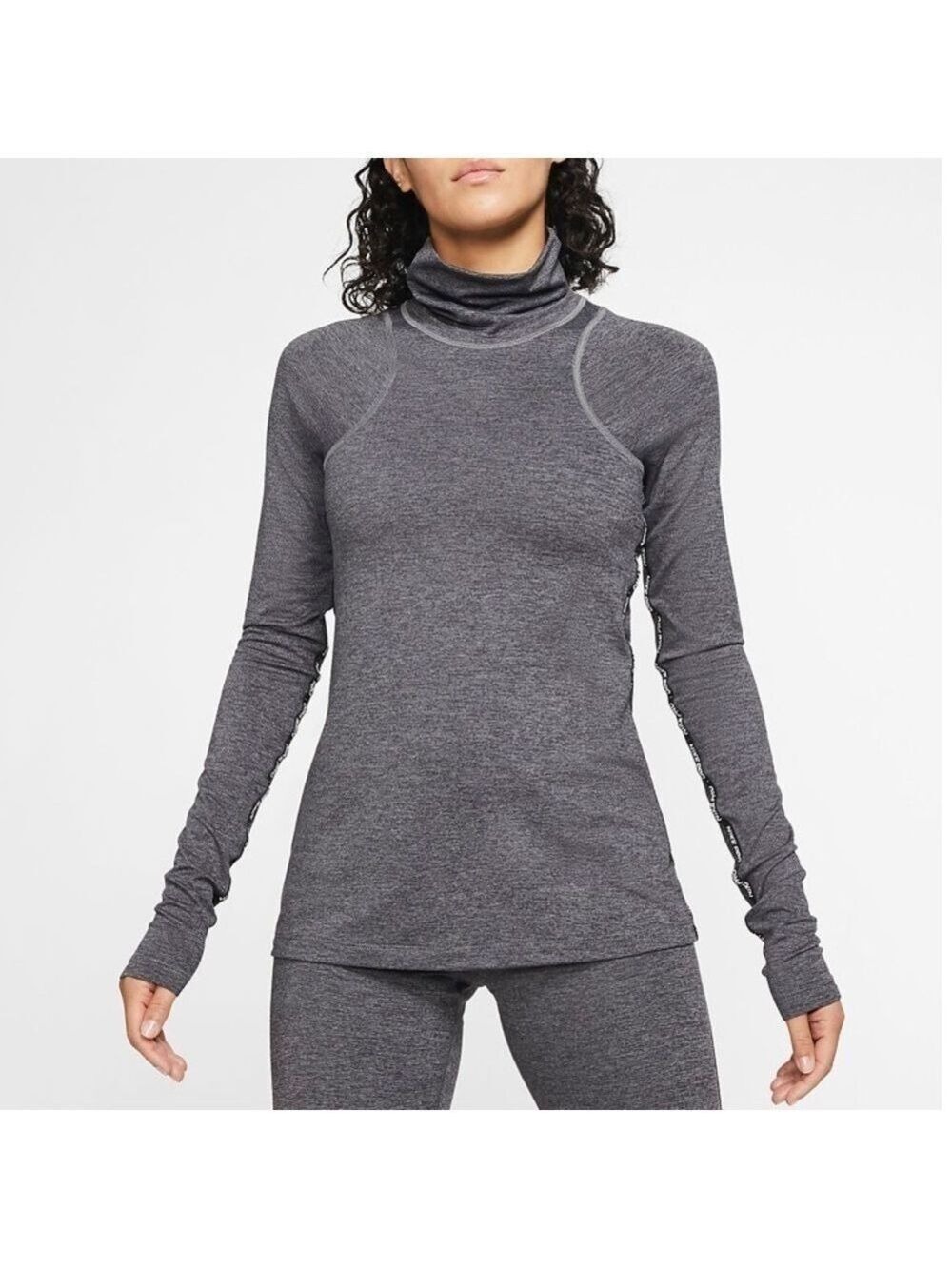 NIKE Pro Warm Metallic Top